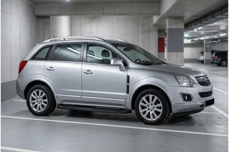 Opel Antara 2006–2017 Sivukynnykset Tayga Black (2 kpl, alumiini) Image