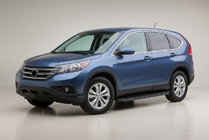 Honda CRV 2012–2016 Tayga Black sivuaskelmat (2 kpl, alumiini) kuva 1