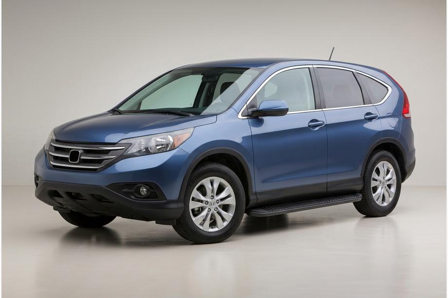 Honda CRV 2012–2016 Tayga Black sivuaskelmat (2 kpl, alumiini) Image
