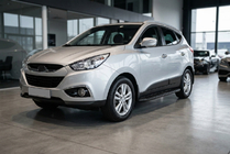 Hyundai IX-35 2010–2015 Tayga Black sivuaskelmat (2 kpl, alumiini) kuva 1