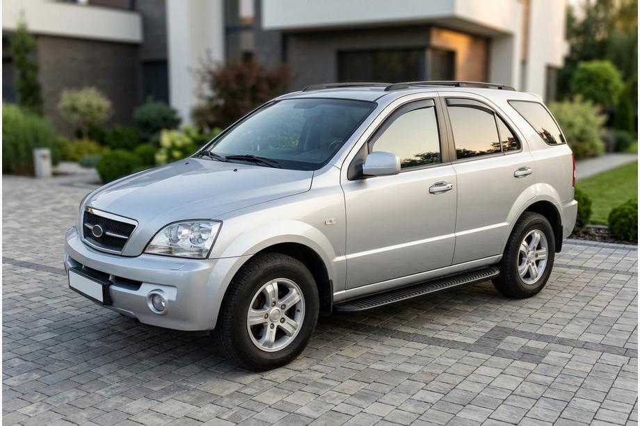 Kia Sorento I BL 2002–2009 Tayga Black sivuaskelmat (2 kpl, alumiini) Image