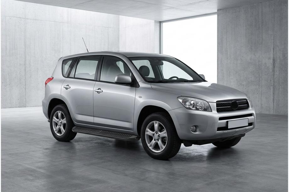 Toyota Rav 4 2006–2013 Tayga Black sivuaskelmat (2 kpl, alumiini) Image