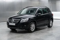Volkswagen Tiguan 2007–2016 Tayga Black sivuaskelmat (2 kpl, alumiini) kuva 1