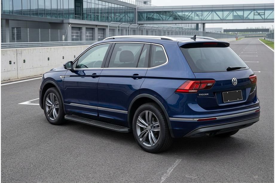 Volkswagen Tiguan 2016–2023 Tayga Black sivuaskelmat (2 kpl, alumiini) Image