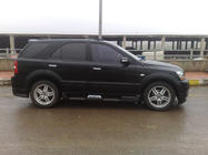Kia Sorento I BL 2002–2009 Meliset sivukynnykset (2 kpl, maalattavaksi) kuva 1