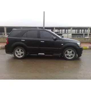 Meliset sivukynnykset (2 kpl, maalattavaksi) Kia Sorento I BL 2002–2009 kuva 1