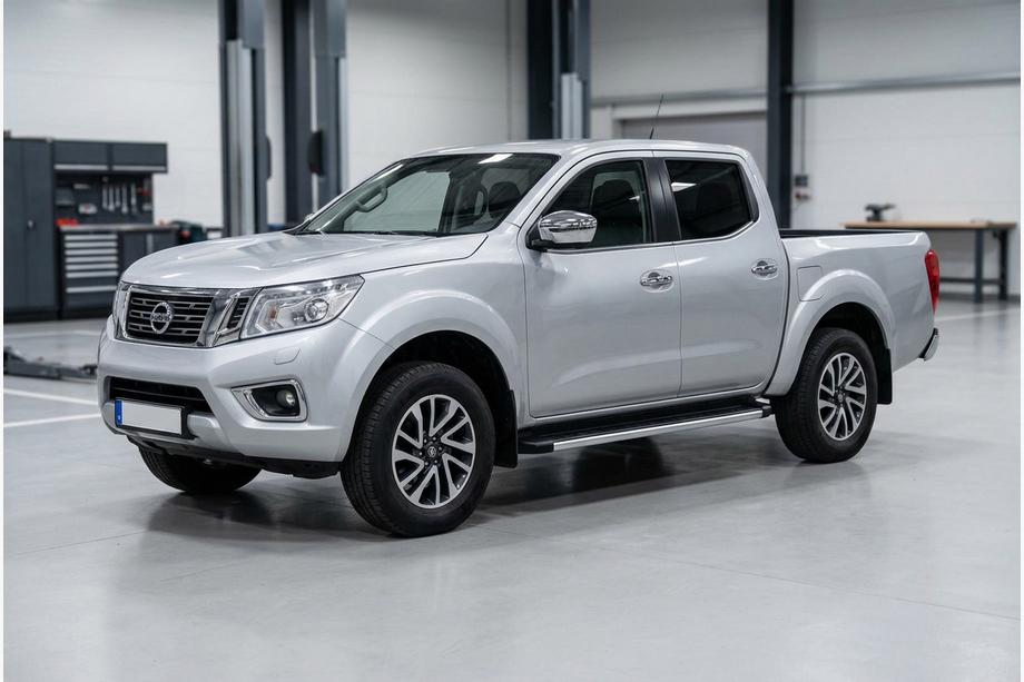 Nissan Navara/NP300 2016– Fullmond sivuastinlaudat (2 kpl, alumiini) Image