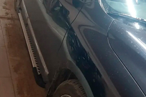 Nissan Pathfinder R52 2012–2021 Line-sivuporrassarja (2 kpl, alumiini) kuva 2