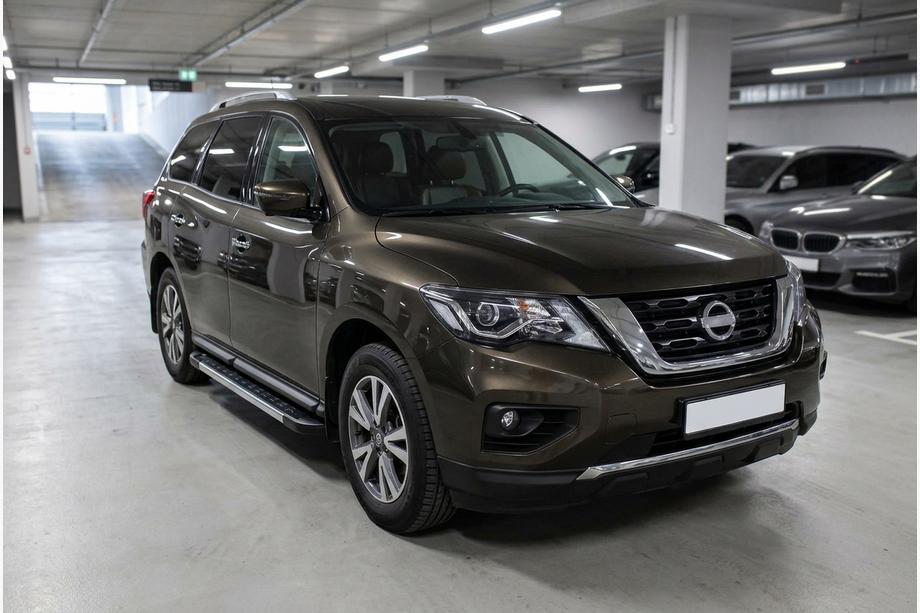 Nissan Pathfinder R52 2012–2021 Sivuporrast RedLine V1 (2 kpl, alumiini) Image