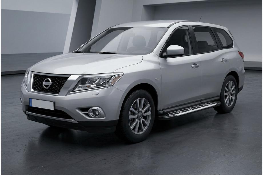 Nissan Pathfinder R52 2012–2021 Sunrise sivuastinlaudat (2 kpl, alumiini) Image