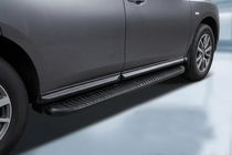 Nissan Pathfinder R52 2012–2021 Sivuaskelmat Tayga Black (2 kpl, alumiini) kuva 1