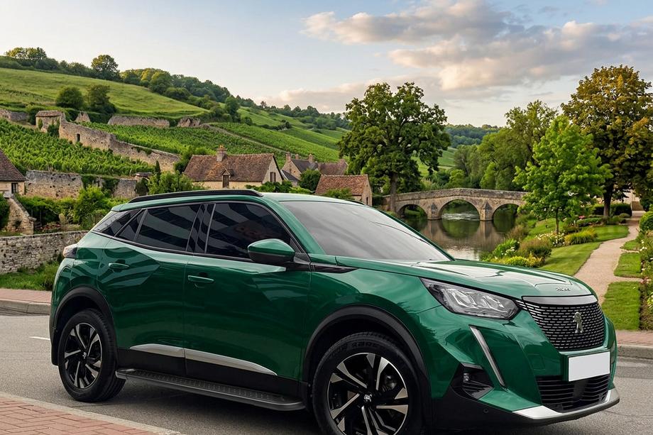 Peugeot 3008 2016–2023 Allmond Black sivuportaat (2 kpl, alumiini) Image