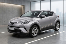 Toyota C-HR 2016–2023 Sivukynnykset Line (2 kpl, alumiini) kuva 1