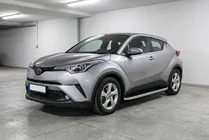 Toyota C-HR 2016–2023 Sivuaskelmat Tayga Grey (2 kpl, alumiini) kuva 1