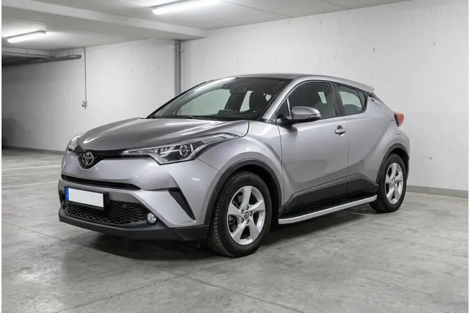 Toyota C-HR 2016–2023 Sivuaskelmat Tayga Grey (2 kpl, alumiini) Image