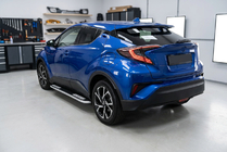 Toyota C-HR 2016–2023 Tayga V2 sivuportaat (2 kpl, alumiini) kuva 1