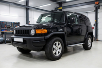 Toyota FJ Cruiser 2006–2022 Sivukynnykset Line (2 kpl, alumiini) kuva 1