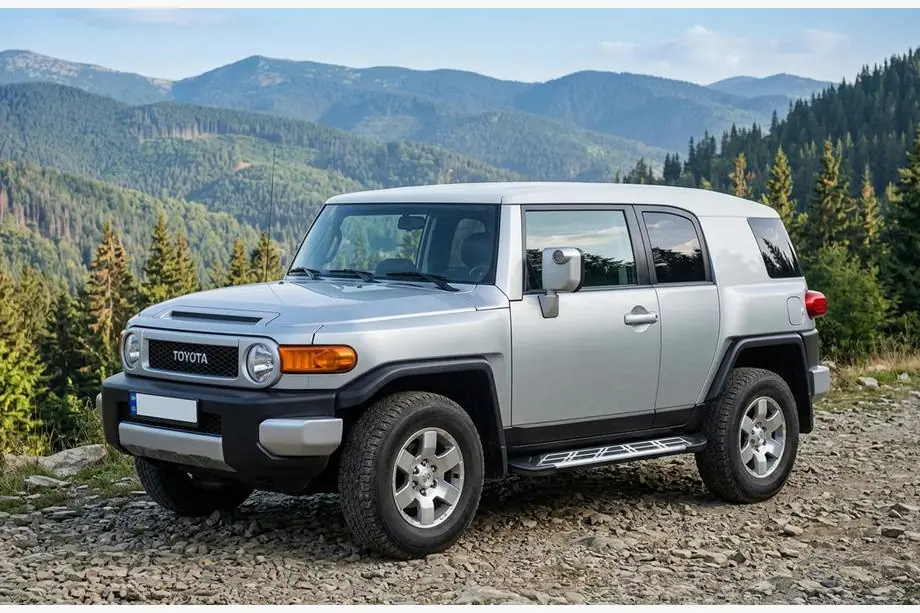 Toyota FJ Cruiser 2006–2022 Sunrise sivuaskelmat (2 kpl, alumiini) Image