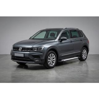 Allmond Grey -sivuporrassarja (2 kpl, alumiini) Volkswagen Tiguan 2016–2023 kuva 1