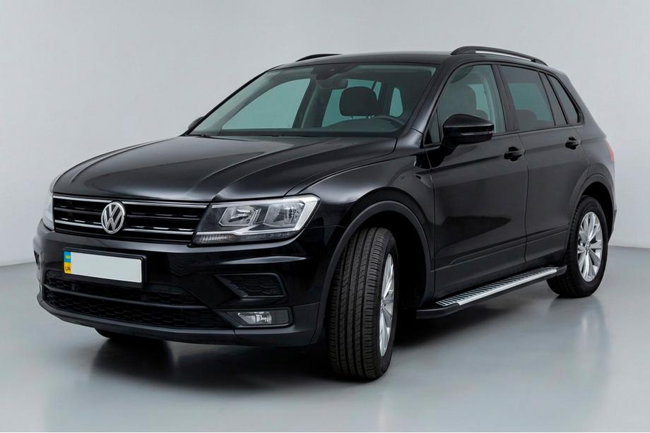 Volkswagen Tiguan 2016–2023 Line-sivuporrassarja (2 kpl, alumiini) Image