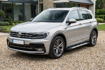 Volkswagen Tiguan 2016–2023 Sunrise-astinlaudat (2 kpl, alumiini) kuva 1