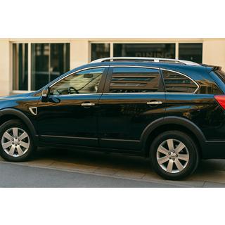Ikkunoiden yläreunan listat (6 kpl, ruostumaton teräs) Chevrolet Captiva 2006–2019 kuva 1