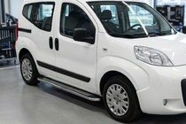 Citroen Nemo 2007–2017 Maydos V2 sivuportaat (2 kpl, alumiini ↗ ruostumaton teräs) kuva 1