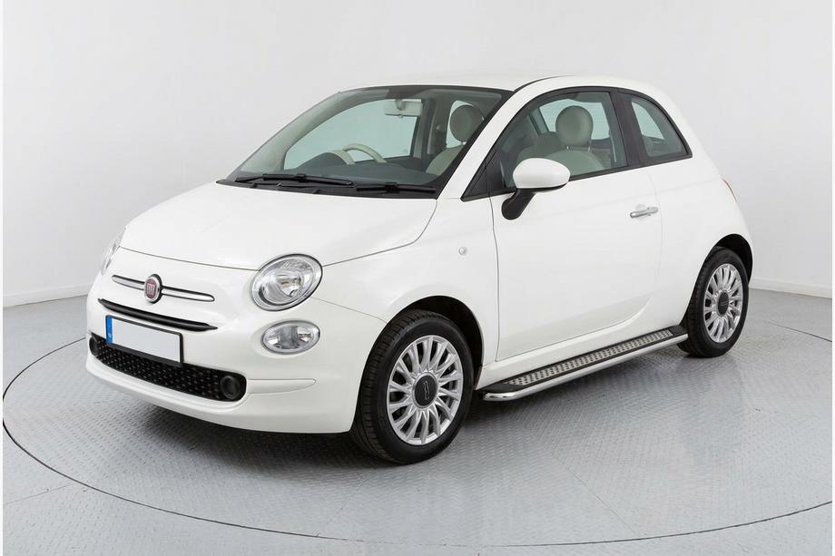 Fiat 500/500L 2013–2022 Maydos V2 sivuportaat (2 kpl, alumiini ↗ ruostumaton teräs) Image