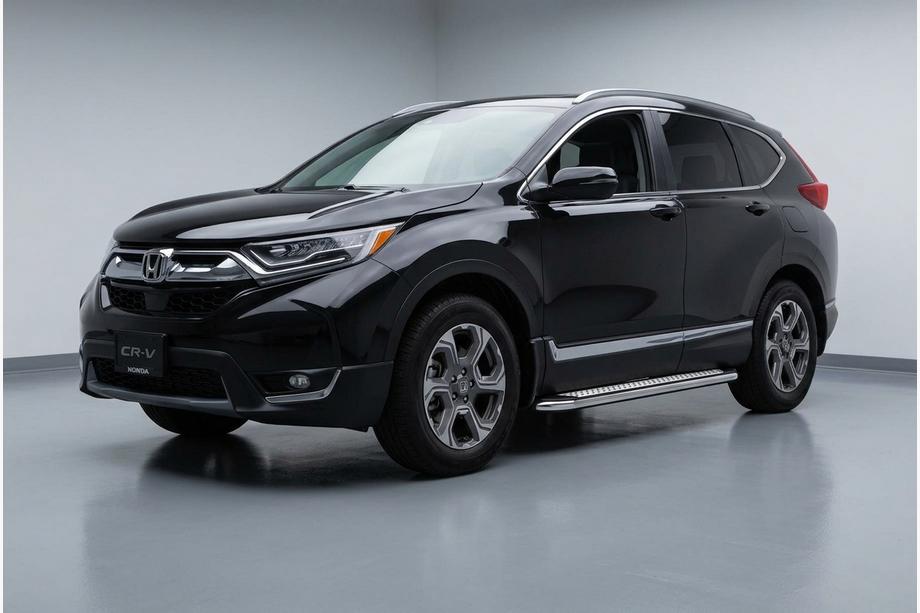 Honda CR-V 2017–2022 Maydos V2 sivuportaat (2 kpl, alumiini ↗ ruostumaton teräs) Image