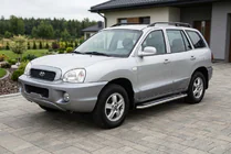 Hyundai Santa Fe 1 2000–2006 Maydos V2 sivuportaat (2 kpl, alumiini ↗ ruostumaton teräs) kuva 1