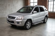 Kia Sportage 2004–2010 Maydos V2 sivuportaat (2 kpl, alumiini ↗ ruostumaton teräs) kuva 1