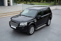 Land Rover Freelander II 2006–2014 Maydos V2 sivuportaat (2 kpl, alumiini ↗ ruostumaton teräs) kuva 1