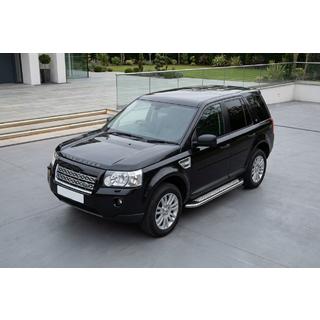 Maydos V2 sivuportaat (2 kpl, alumiini ↗ ruostumaton teräs) Land Rover Freelander II 2006–2014 kuva 1