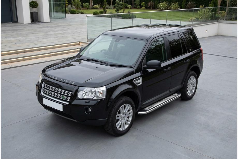 Land Rover Freelander II 2006–2014 Maydos V2 sivuportaat (2 kpl, alumiini ↗ ruostumaton teräs) Image