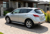 Nissan Murano 2008–2014 Maydos V2 sivuportaat (2 kpl, alumiini ↗ ruostumaton teräs) kuva 1