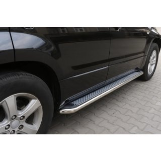 Maydos V2 sivuportaat (2 kpl, alumiini ↗ ruostumaton teräs) Suzuki Grand Vitara 2005–2017 kuva 1
