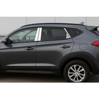 Pilarilistat (ruostumaton teräs) Hyundai Tucson TL 2016–2021 kuva 1