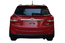 Hyundai IX-35 2010–2015 Krominen rekisterikilven ylälista (leveä) kuva 1