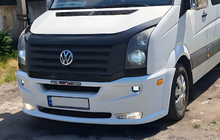 Volkswagen Crafter 2006–2016 Etupuskurin lippa 2012↗ (Era suora, maalattava) kuva 5