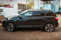 Nissan Qashqai 2010–2014 Ikkunatuuliohjaimet kromilistalla (4 kpl, Niken) kuva 3