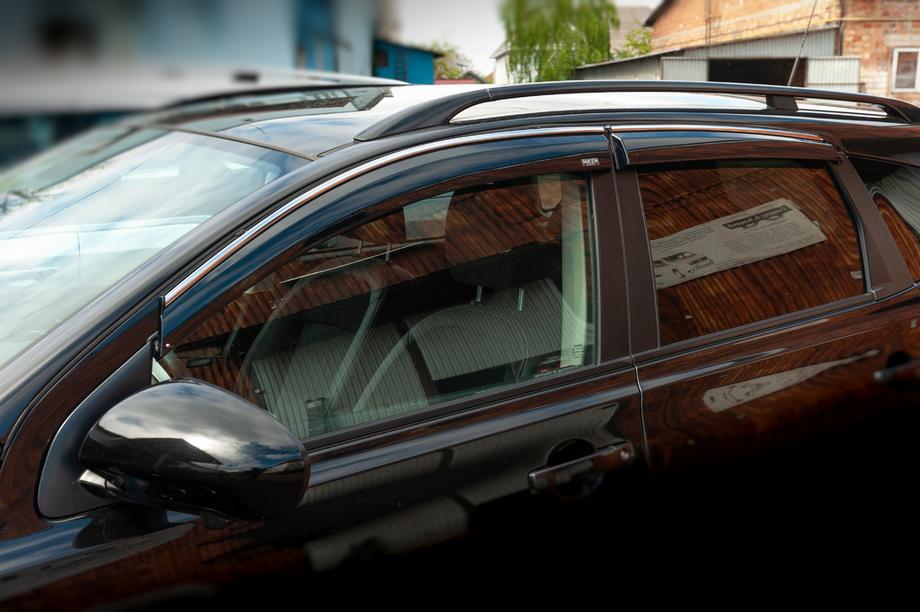 Nissan Qashqai 2010–2014 Ikkunatuuliohjaimet kromilistalla (4 kpl, Niken) Image