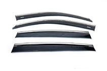 Volkswagen Tiguan 2007–2016 Tuuliohjaimet kromilistalla (4 kpl, Niken) kuva 6