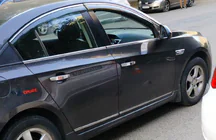 Chevrolet Cruze 2009–2015 Ovilistan suojat (ruostumaton teräs) kuva 3