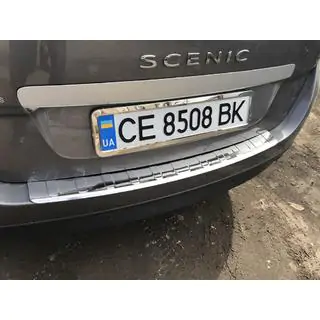 Takapuskurin suojalista Carmos (Grand, ruostumaton teräs) kuva 3