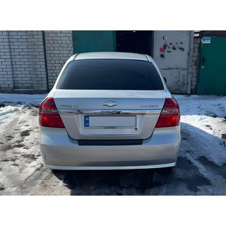 Takapuskurin suojalista käänteellä, muovia Chevrolet Aveo T250 2005–2011 kuva 1