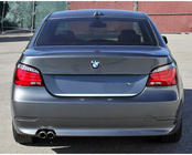 BMW 5-sarja E60/E61 2003–2010 Takalukun reunalista (ruostumaton teräs) kuva 1