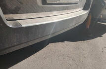 Opel Zafira B 2005–2011 Takalukun reunalista (ruostumaton teräs) kuva 1