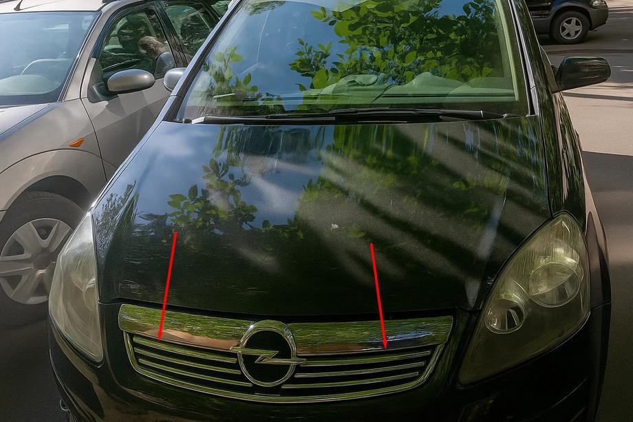 Opel Zafira B 2005–2011 Säleikön listat (6 kpl, ruostumaton teräs) Image