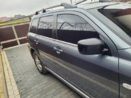 Mitsubishi Outlander 2001–2006 Ikkunoiden alareunan kromilistat (6 kpl, ruostumaton teräs) kuva 2
