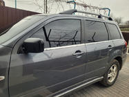 Mitsubishi Outlander 2001–2006 Ikkunoiden alareunan kromilistat (6 kpl, ruostumaton teräs) kuva 1